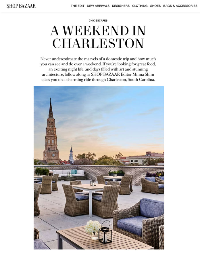 A Weekend in Charleston