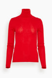 Xirena Tops Tommy Sweater in Bright Flame