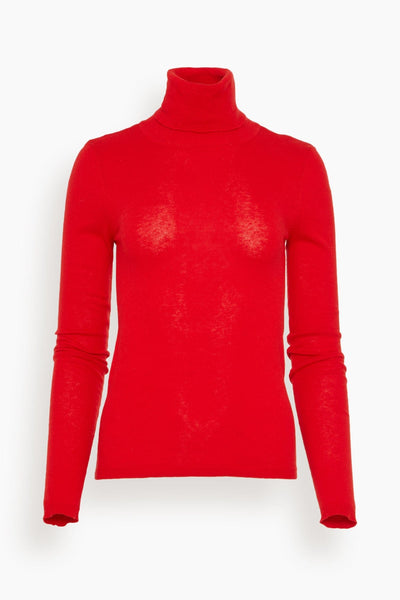 Tommy Sweater in Bright Flame