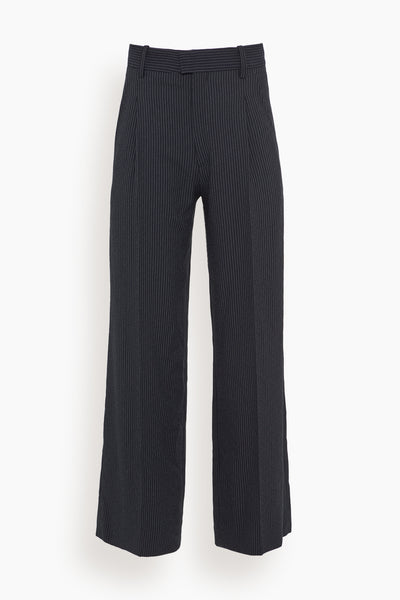 Romina Pant in Midnight/Ecru