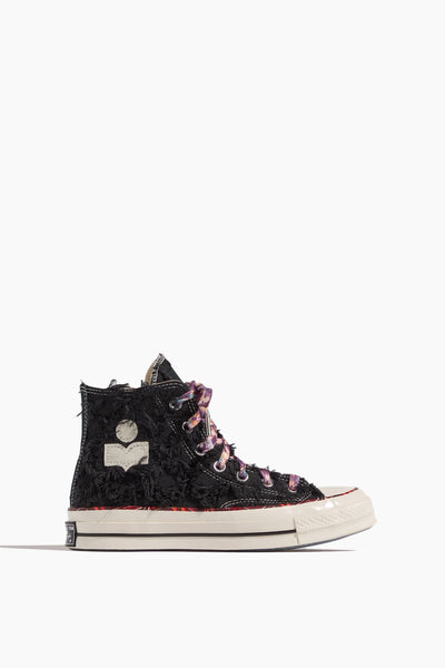 Chuck 70 Hi Sneakers in Raven/Egret/Black