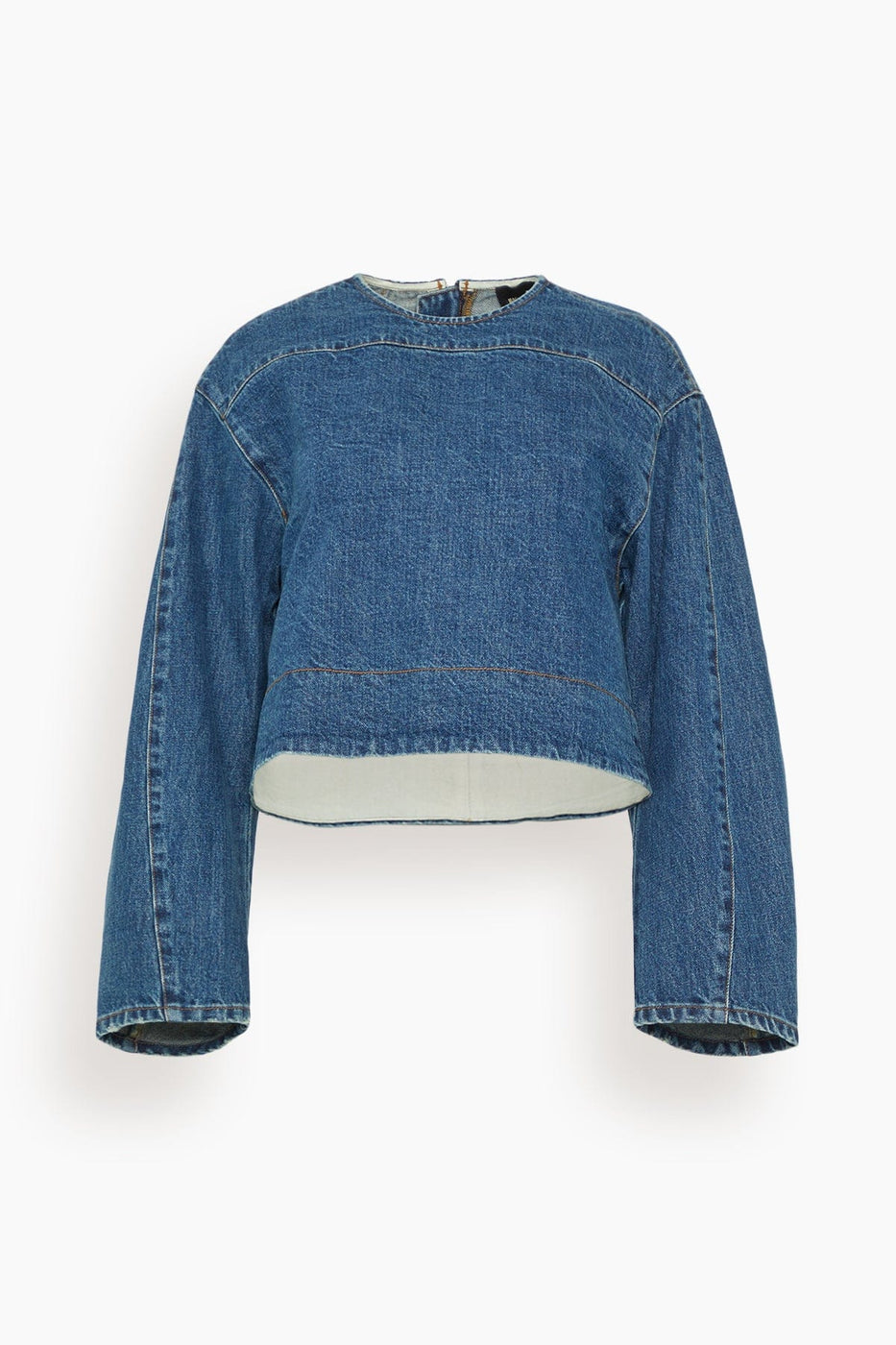 Rachel Comey Tops Soli Top in Vintage Indigo Rachel Comey Soli Top in Vintage Indigo