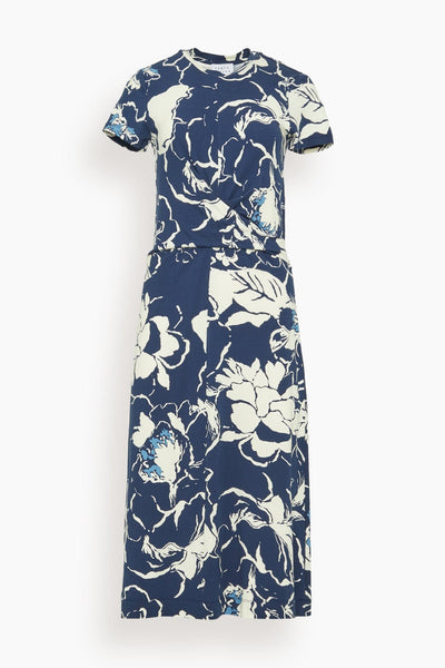 Mac Dress in Maritime Blue/Bluebird Multi