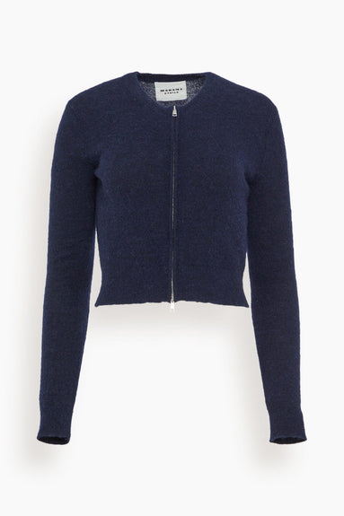 Etoile Isabel Marant Sweaters Oaka Cardigan in Midnight Isabel Marant Etoile Oaka Cardigan in Midnight