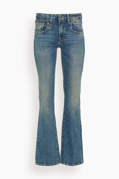 Boy Flare Jean in Kelly Stretch