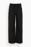 Nili Lotan Pants Kai Pant in Jet Black