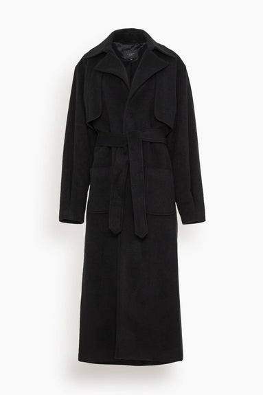 La Collection Coats Karin Coat in Black La Collection Karin Coat in Black