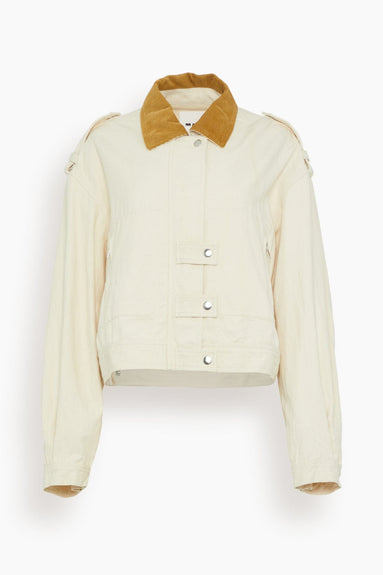 Etoile Isabel Marant Jackets Julie Jacket in Ecru Etoile Isabel Marant Julie Jacket in Ecru