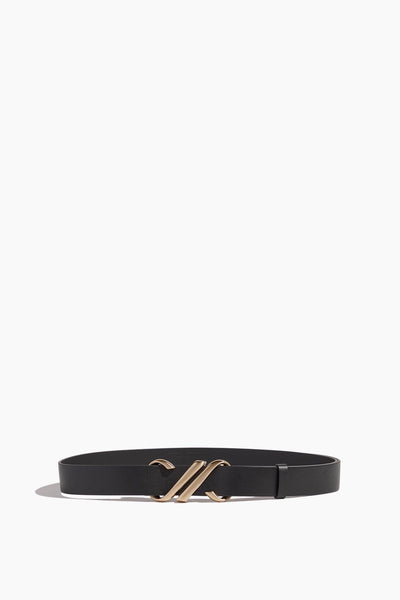 Monogram Belt in Black