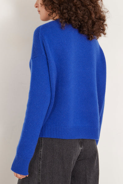 The Ivy Sweater in Royal Blue