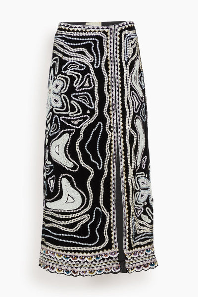 Adara Skirt in Obsidian