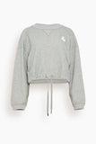 Etoile Isabel Marant Sweatshirts Margo Sweatshirt in Grey/White Etoile Isabel Marant Margo Sweatshirt in Grey/White