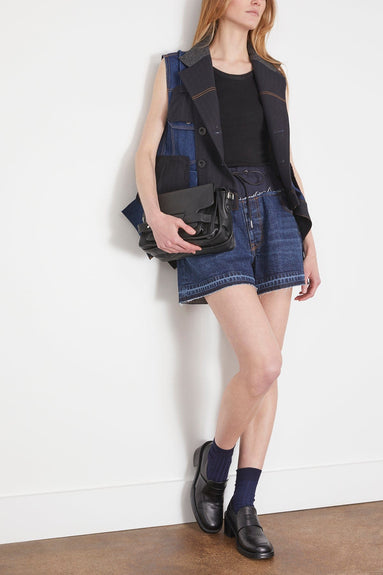 Sacai Shorts Denim Shorts in Blue Sacai Denim Shorts in Blue