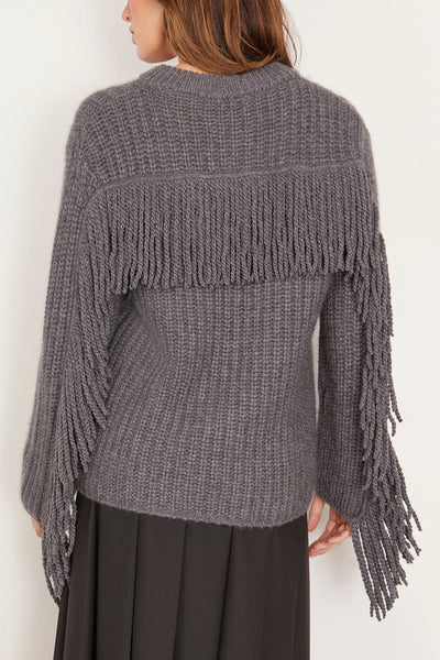 Lisa Yang Sweaters Hilma Sweater in Graphite Lisa Yang Hilma Sweater in Graphite