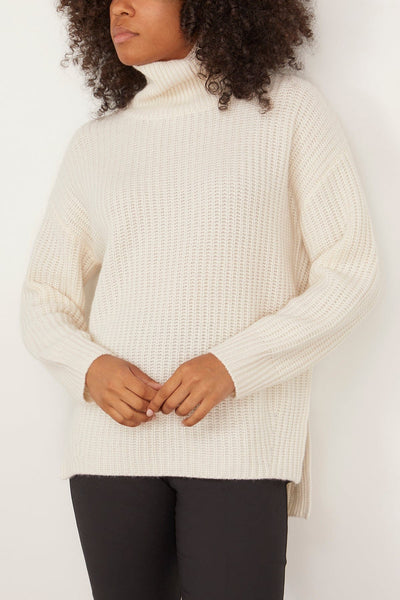 Lisa Yang Sweaters Therese Sweater in Cream Lisa Yang Therese Sweater in Cream