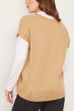 Lisa Yang Tops Linn Vest in Latte Lisa Yang Linn Vest in Latte