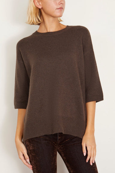 Lisa Yang Sweaters Camille Sweater in Wood Lisa Yang Camille Sweater in Wood