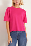 Lisa Yang Tops Cila T-Shirt in Hibiscus Lisa Yang Cila T-Shirt in Hibiscus