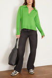 Lisa Yang Sweaters Serena Sweater in Evergreen Lisa Yang Serena Sweater in Evergreen