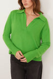 Lisa Yang Sweaters Serena Sweater in Evergreen Lisa Yang Serena Sweater in Evergreen