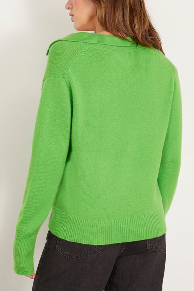 Lisa Yang Sweaters Serena Sweater in Evergreen Lisa Yang Serena Sweater in Evergreen