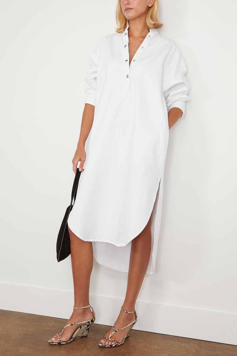 Khaite Casual Dresses Seffi Dress in White Khaite Seffi Dress in White