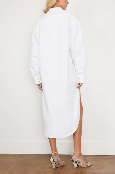 Khaite Casual Dresses Seffi Dress in White Khaite Seffi Dress in White