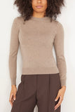 La Collection Sweaters Maya Knitted Top in Biscuit La Collection Maya Knitted Top in Biscuit