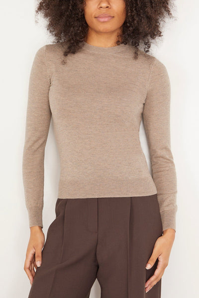 La Collection Sweaters Maya Knitted Top in Biscuit La Collection Maya Knitted Top in Biscuit