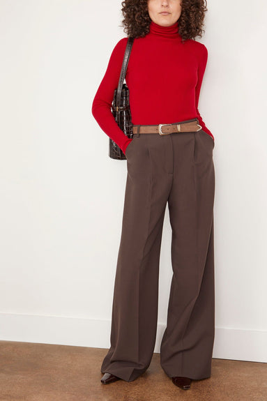 La Collection Pants Dalida Trouser in Chocolate La Collection Dalida Trouser in Chocolate