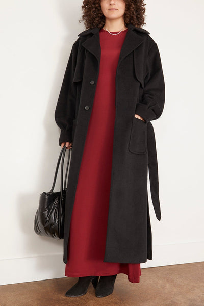 La Collection Coats Karin Coat in Black La Collection Karin Coat in Black