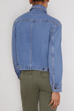 Vanessa Bruno Jackets Barnabe Jacket in Indigo Clair Vanessa Bruno Barnabe Jacket in Indigo Clair