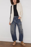 Vanessa Bruno Jackets Tilia Blazer in Blanc/Bleu Vanessa Bruno Tilia Blazer in Blanc/Bleu