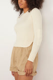 Etoile Isabel Marant Sweaters Gabyne Sweater in Ecru Isabel Marant Etoile Gabyne Sweater in Ecru