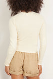 Etoile Isabel Marant Sweaters Gabyne Sweater in Ecru Isabel Marant Etoile Gabyne Sweater in Ecru