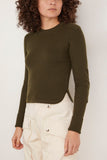 Etoile Isabel Marant Sweaters Gabyne Sweater in Khaki Isabel Marant Etoile Gabyne Sweater in Khaki