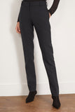 Toteme Pants Low-Waist Slim Trousers in Black Toteme Low-Waist Slim Trousers in Black