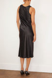 Raquel Allegra Slip Dresses Valentina Midi Dress in Black Raquel Allegra Valentina Midi Dress in Black