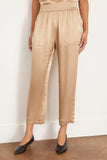 Raquel Allegra Pants Trapunto Pant in Sand