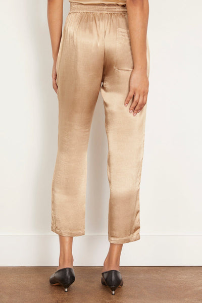 Raquel Allegra Pants Trapunto Pant in Sand