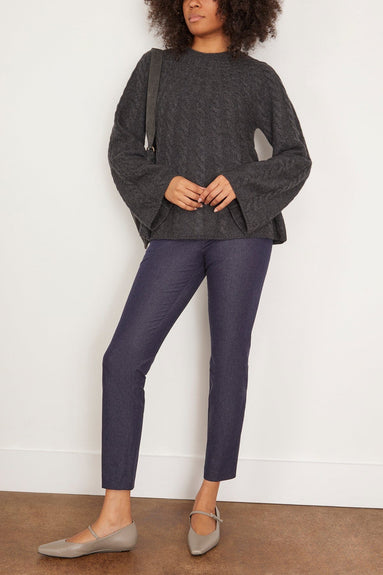 Rosetta Getty Pants Cropped Skinny Pant in Indigo Rosetta Getty Cropped Skinny Pant in Indigo