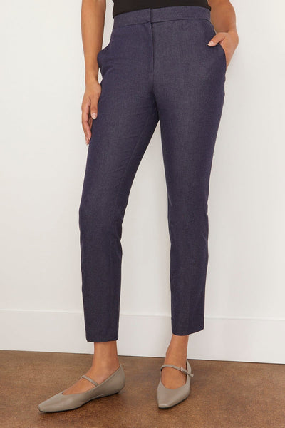 Rosetta Getty Pants Cropped Skinny Pant in Indigo Rosetta Getty Cropped Skinny Pant in Indigo