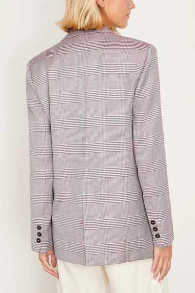 Forte Forte Jackets Prince of Wales Jacket in Rose