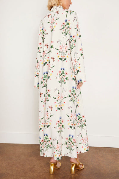 Giambattista Valli Gowns Botanical Long Sleeve Dress in Ivory/Multi Giambattista Valli Botanical Long Sleeve Dress in Ivory/Multi