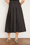 Rohe Skirts Plisse Wrap Skirt in Black