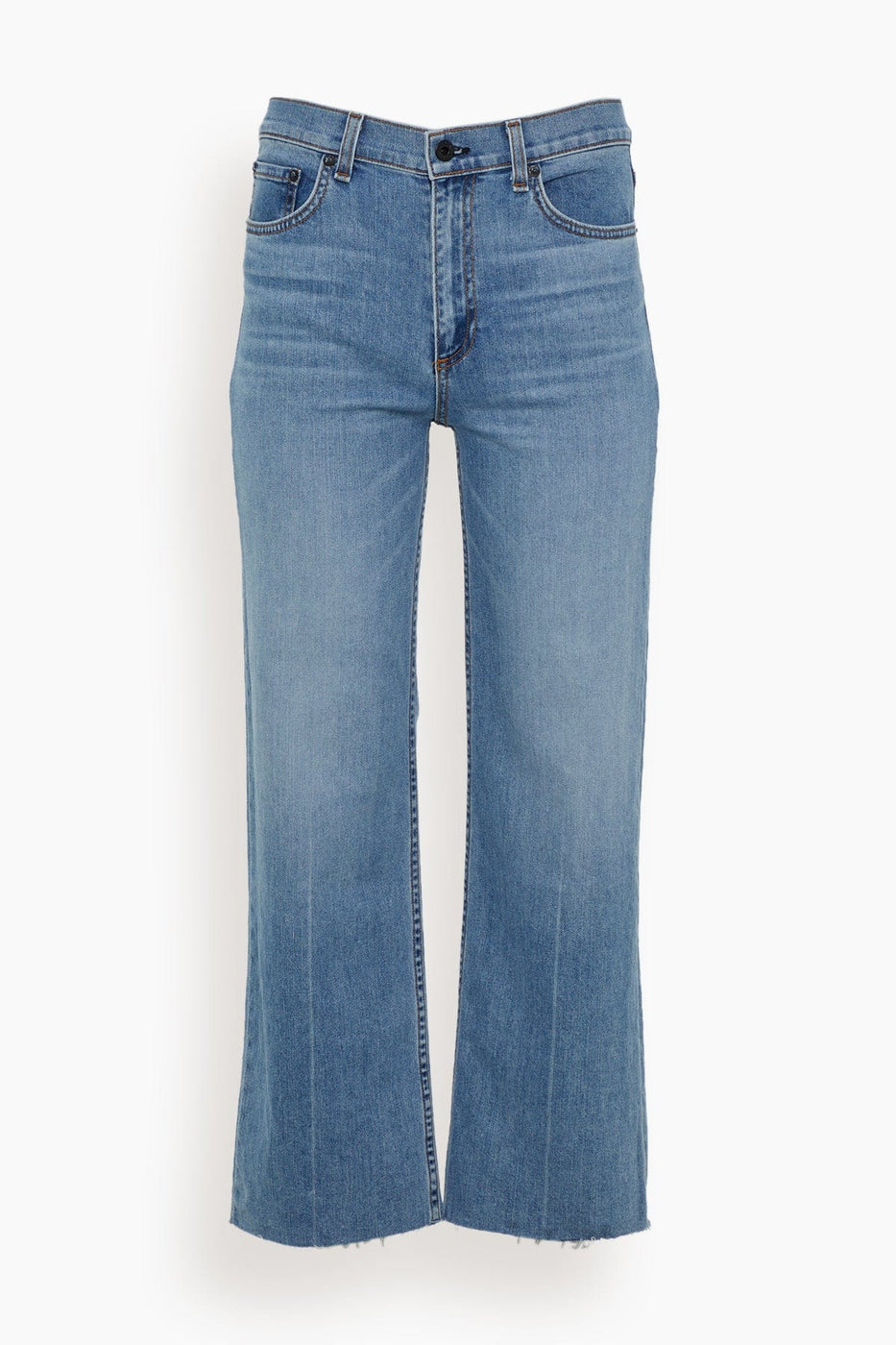 Askk NY Jeans Crop Wide Leg Jean in Keel Over