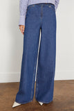 Tanya Taylor Jeans Samuel Pant in Classic Indigo Blue Tanya Taylor Samuel Pant in Classic Indigo Blue