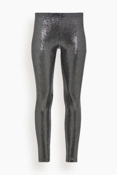 Joshua Skinny Leg Pants in Black/Silver