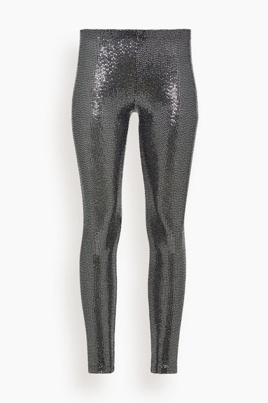 Isabel Marant Pants Joshua Skinny Leg Pants in Black/Silver