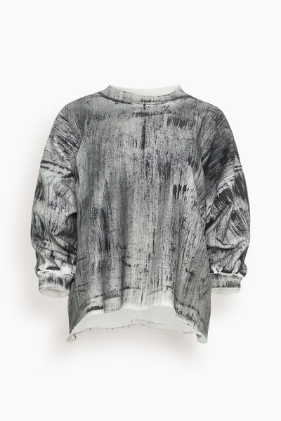 Fond Sweatshirt in Black Bruised